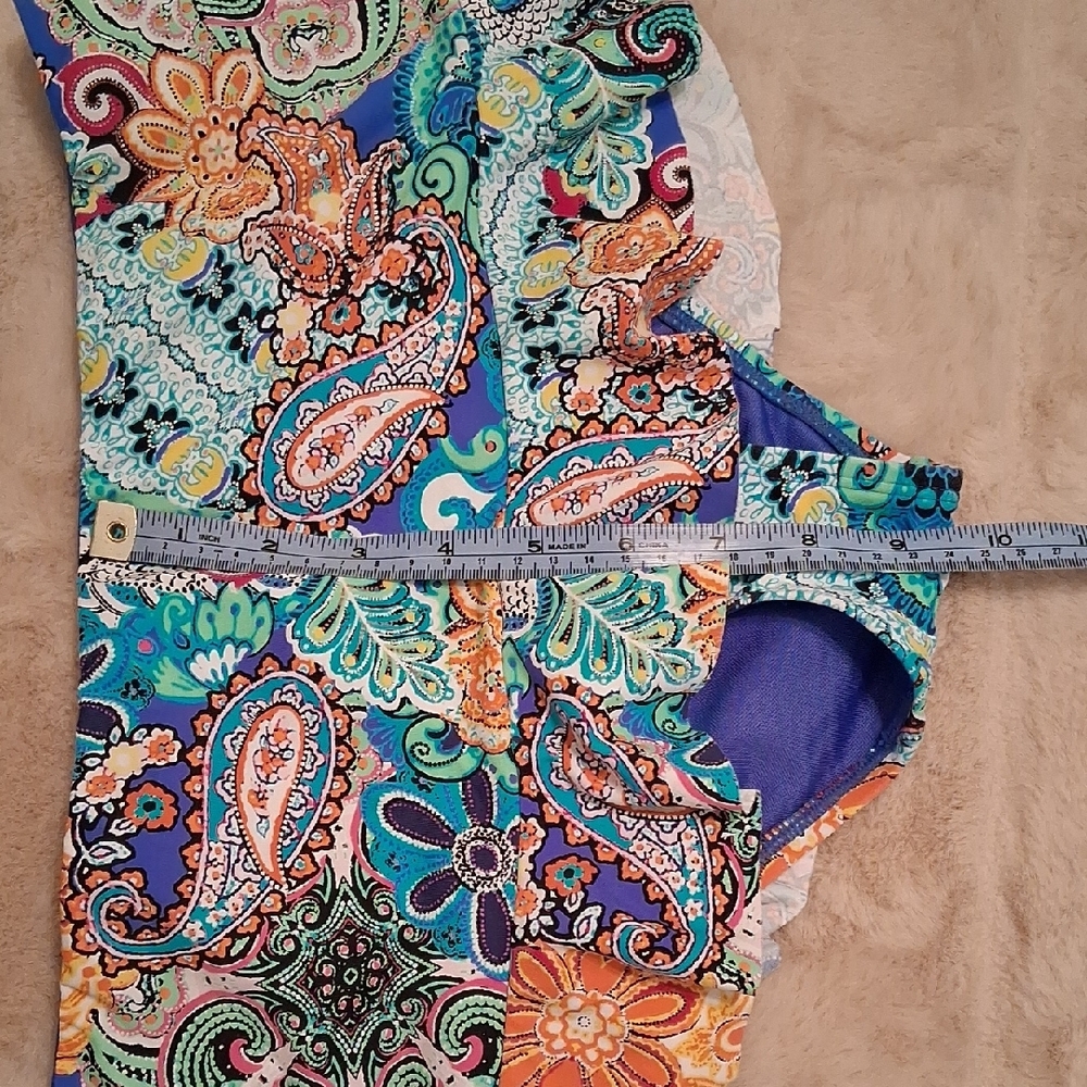 Colorful Paisley Bikini Bottoms - Picture 8 of 8